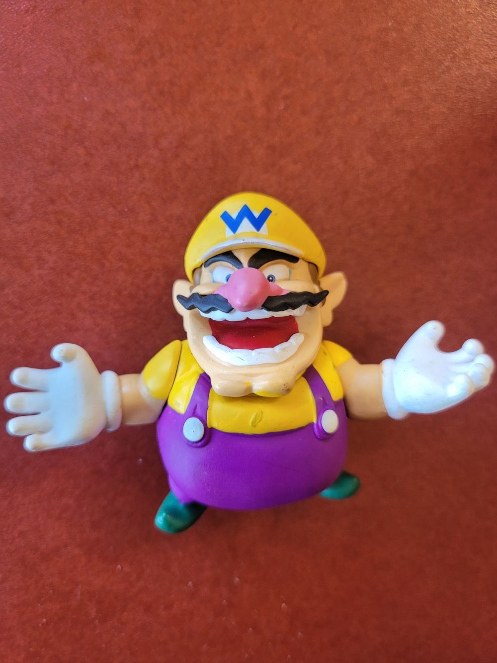 World Of Nintendo Super Mario Bros Wario Figure 2.5" Jakks Pacific